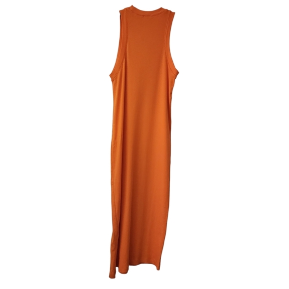 Zara Orange Sleeveless Dress Small - Picture 5 of 7
